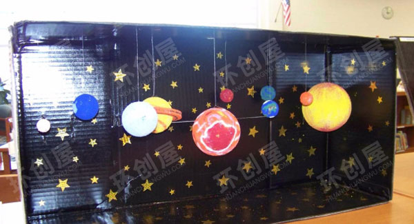 幼儿园科学区宇宙主题太阳系图片