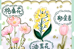 幼儿园我和春天有个约会主题墙图片4张