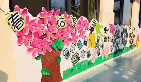 幼儿园走廊环创春天主题系列图片