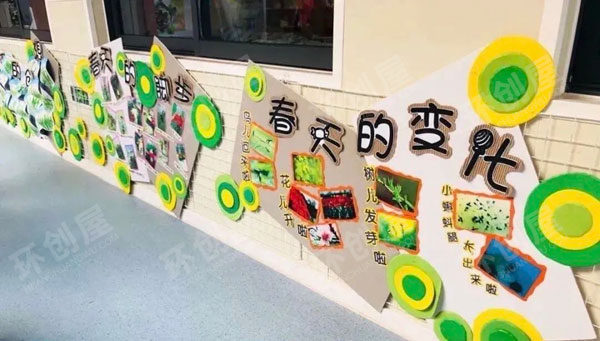 幼儿园走廊环创春天主题系列图片