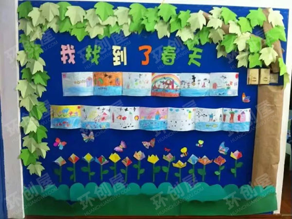 幼儿园走廊环创春天主题系列图片