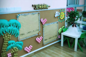 幼儿园森林系环境创设主题墙图片7张