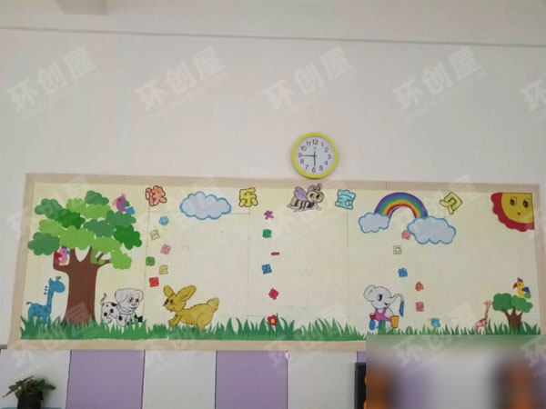 幼儿园可爱有趣主题墙图片