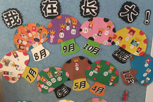 幼儿园的生日墙墙面布置图片9张