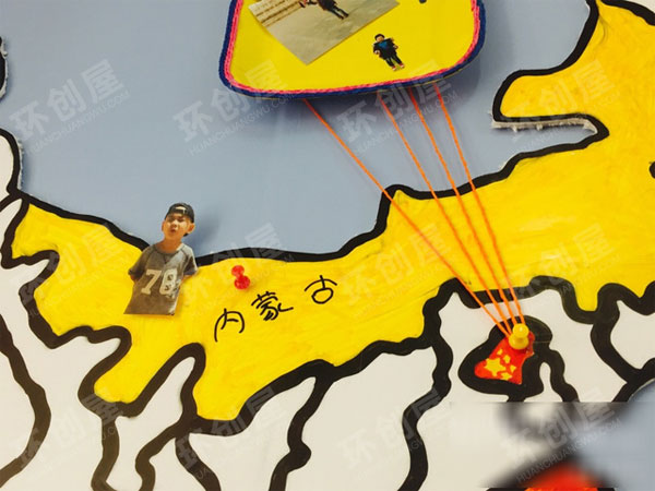 幼儿园中国风特色主题墙面布置图片