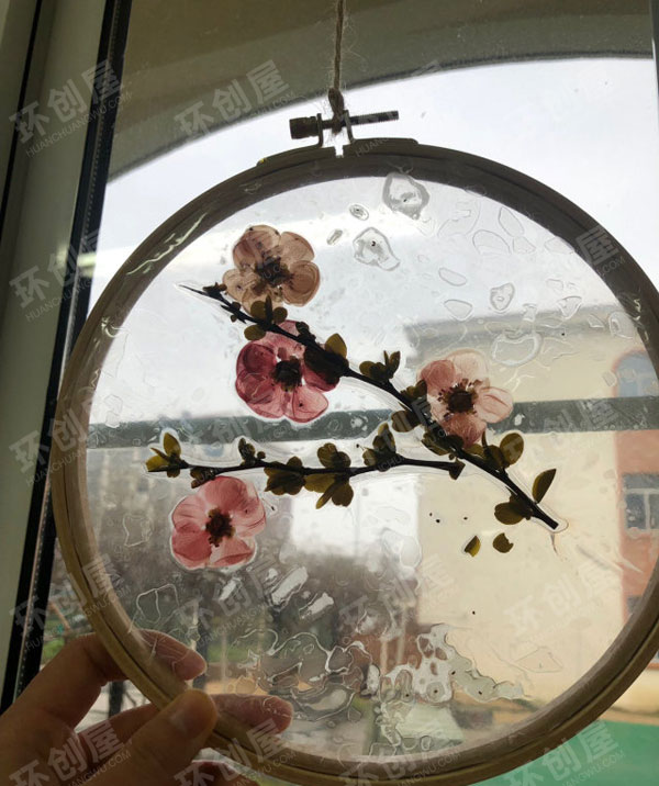 幼儿园春天里的花朵吊饰图片