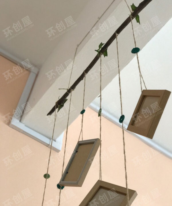 幼儿园班级区域隔断吊饰图片