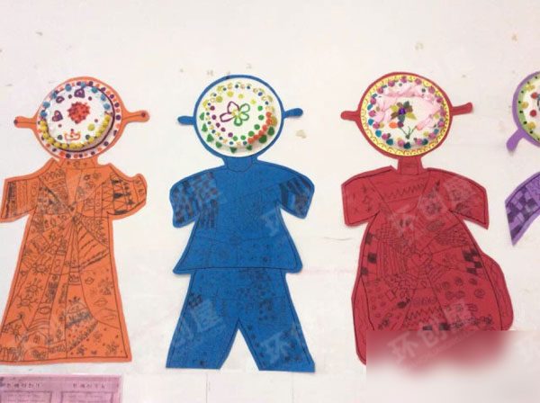 幼儿园美术作品展示图片