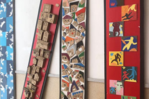 幼儿园最美走廊作品展示图片2张
