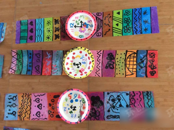 幼儿园美术作品展示图片