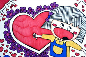 幼儿园创意儿童画作品展示图片9张