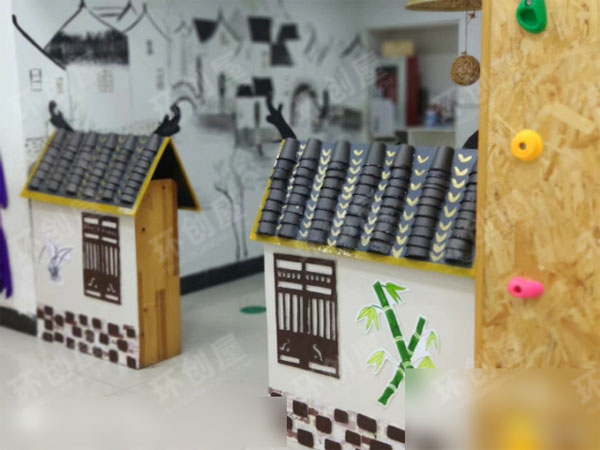 幼儿园江南水乡整体环创图片