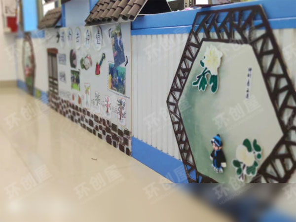 幼儿园江南水乡整体环创图片