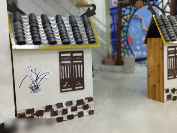 幼儿园江南水乡整体环创图片