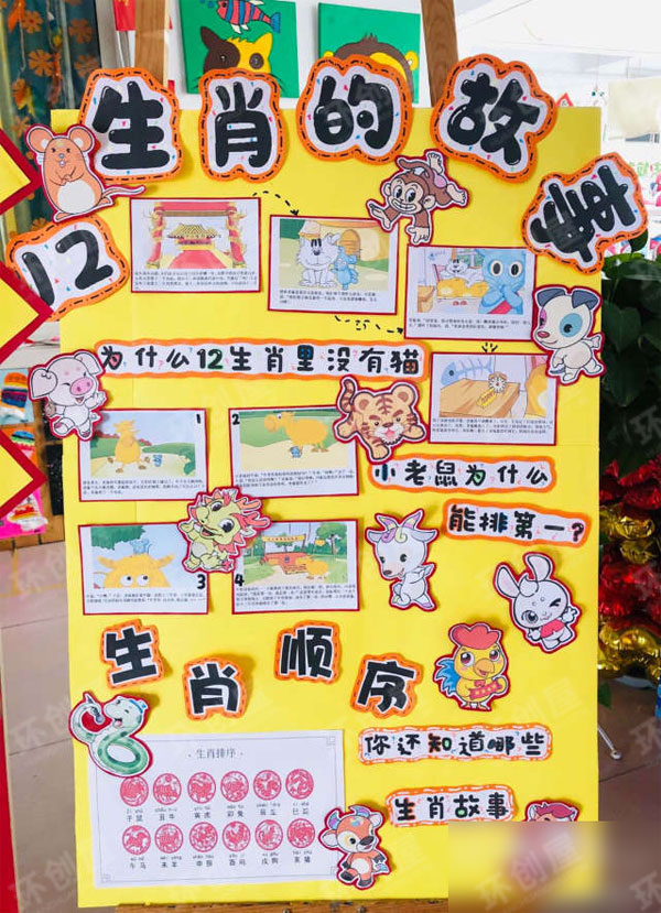幼儿园新年大厅环创整体环创图片