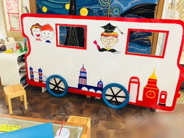 幼儿园大厅毕业主题整体环创图片