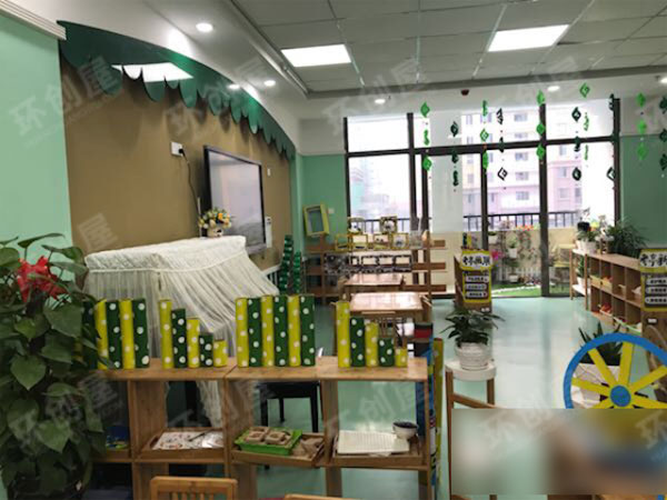幼儿园美美的家乡整体环创图片