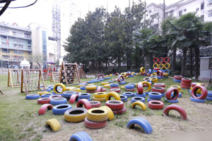 幼儿园户外环境布置图片9张