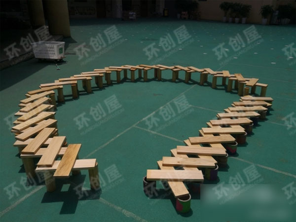 幼儿园建构区搭建图图片