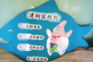 幼儿园海洋风建构区规则图片