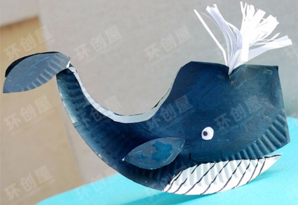 幼儿园美工区海洋主题纸盘创作图片