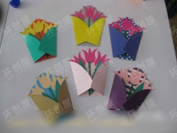 幼儿园美工区纸花艺术图片