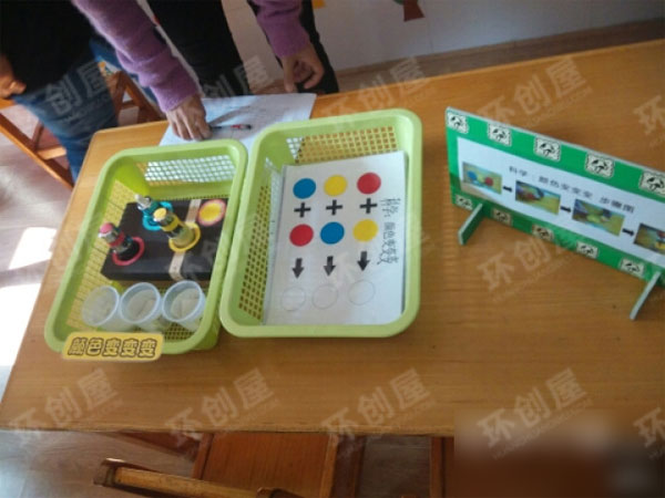 幼儿园科学区自制教玩具图片