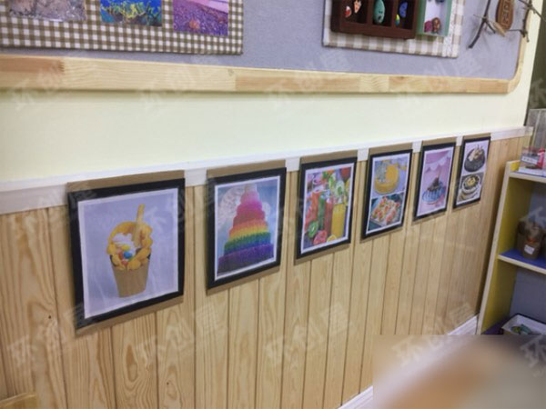 幼儿园角色游戏蛋糕店图片