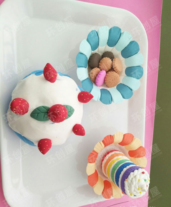 幼儿园角色区蛋糕店图片