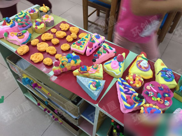 幼儿园角色游戏西式糕饼图片