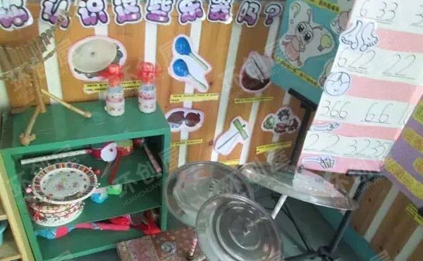幼儿园音乐区自制乐器图片