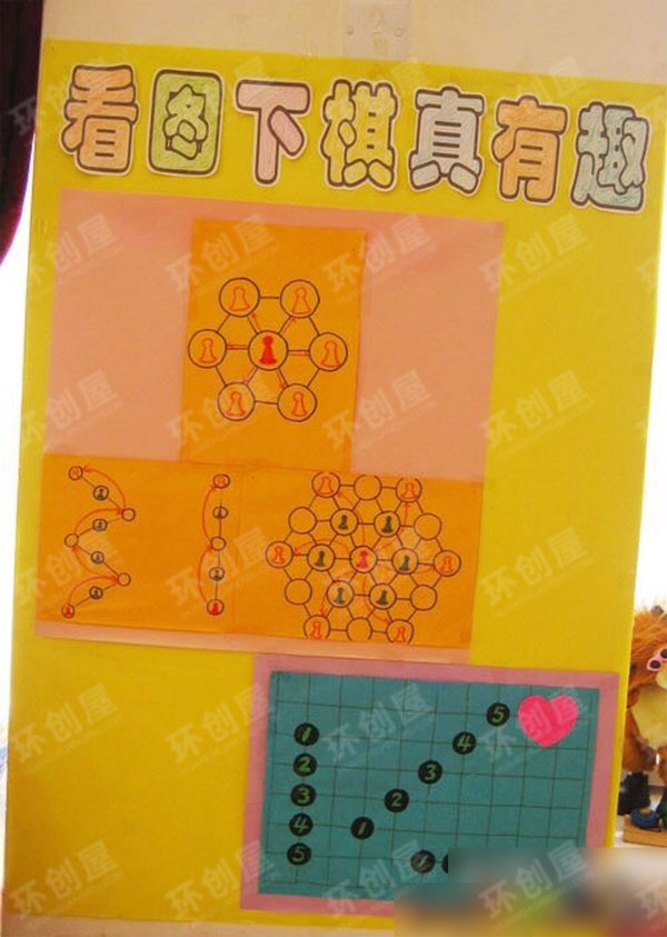 幼儿园益智区下棋规则图图片