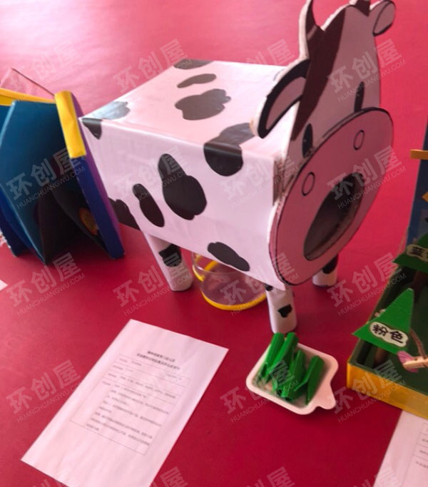 幼儿园益智区废物利用玩教具图片