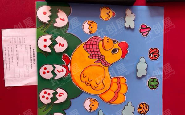 幼儿园益智区废物利用玩教具图片