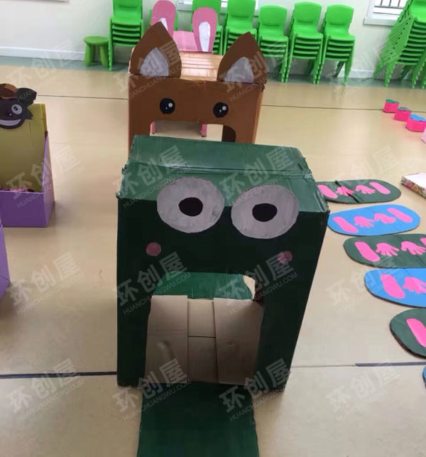 幼儿园综合环创废物利用体育器械图片