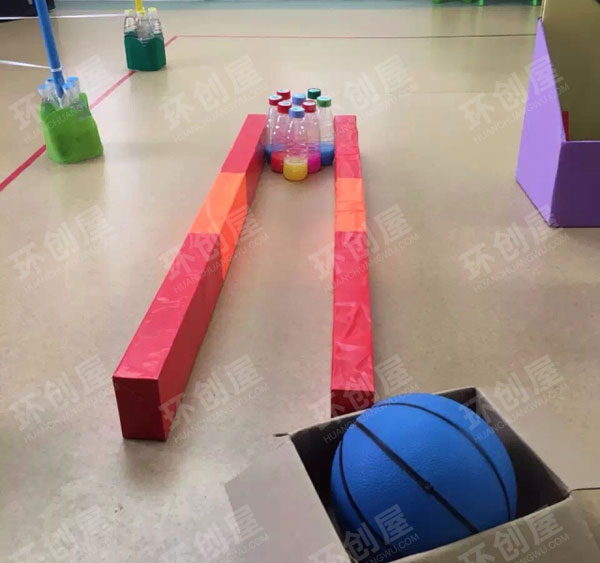 幼儿园综合环创废物利用体育器械图片