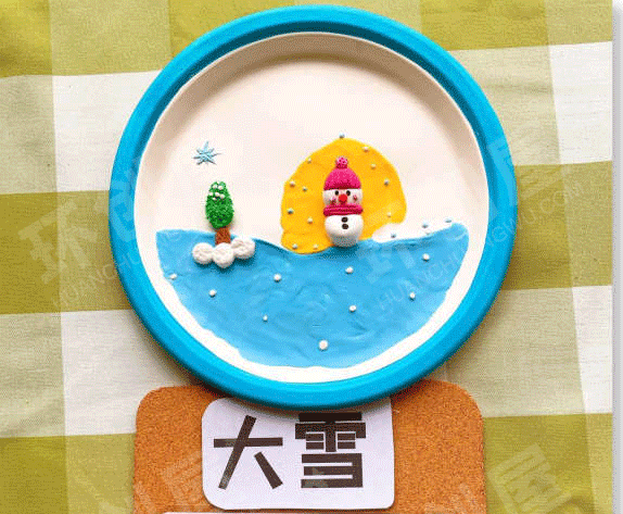 幼儿园墙面布置24节气图片