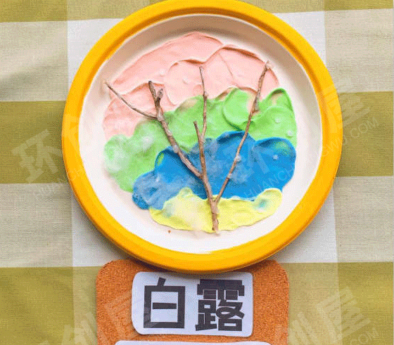 幼儿园墙面布置24节气图片
