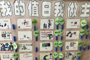 幼儿园墙面布置班级公约图片8张