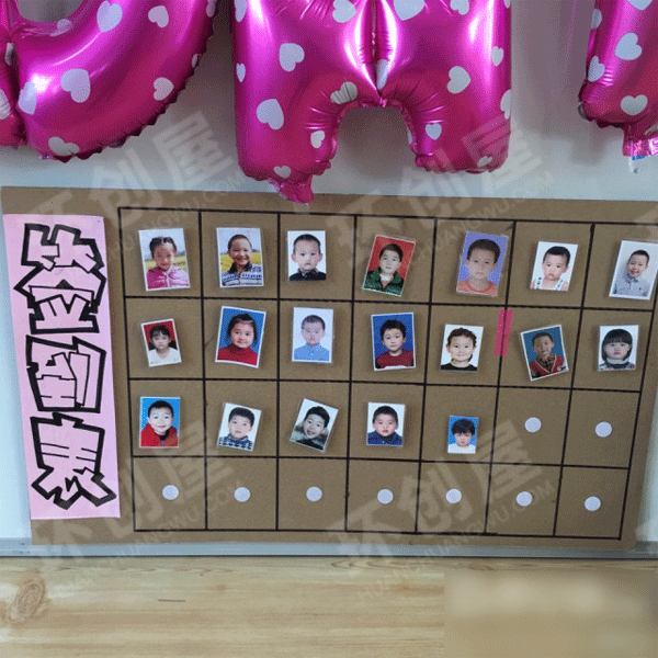 幼儿园墙面布置班级公约图片
