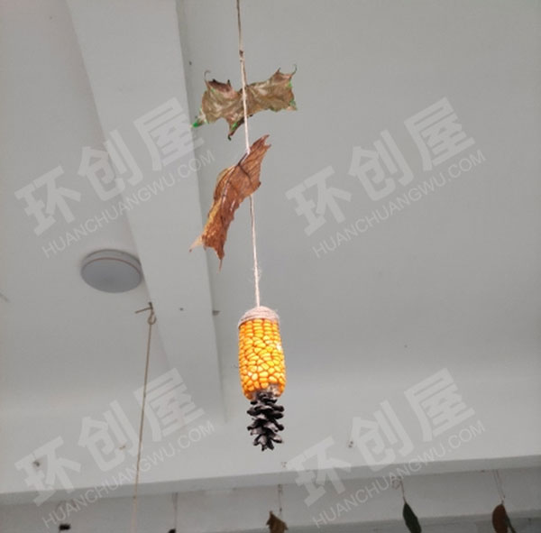 幼儿园秋天收获的吊饰图片