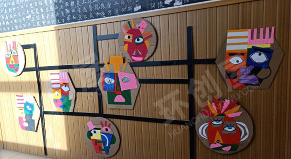 幼儿园走廊环创环境楼道布置图片