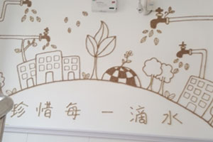 幼儿园走廊环创麻绳系列图片8张