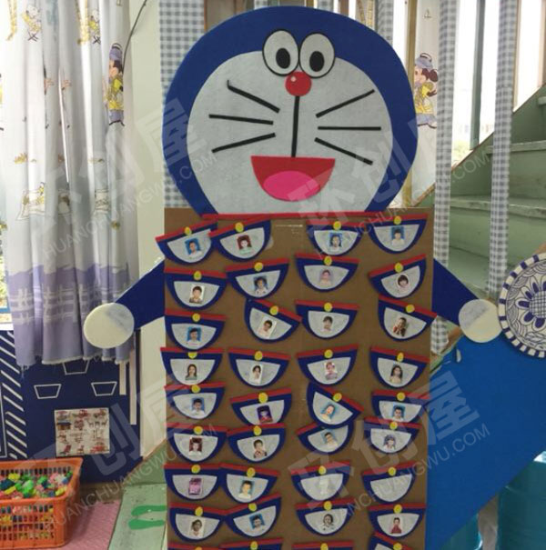幼儿园门窗环创叮当主题图片