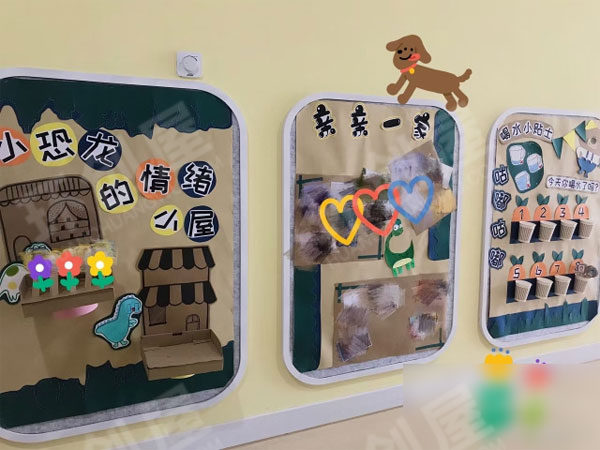 幼儿园家园联系栏恐龙系列图片