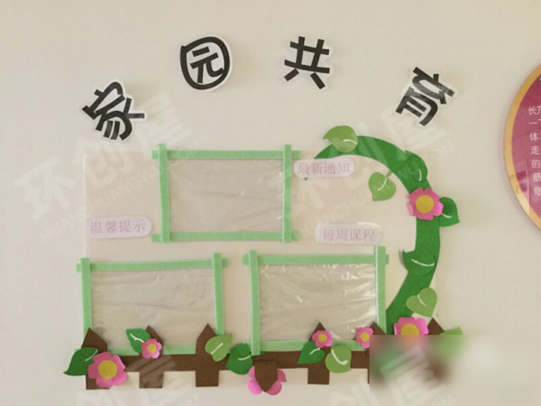 幼儿园家园互动栏图片