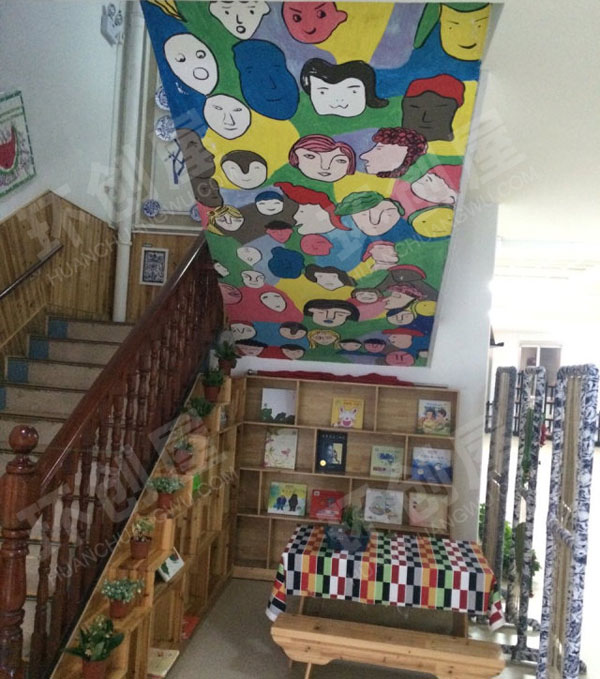 幼儿园中国风作品展示图片