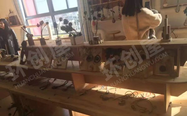 幼儿园田园清新作品展示图片