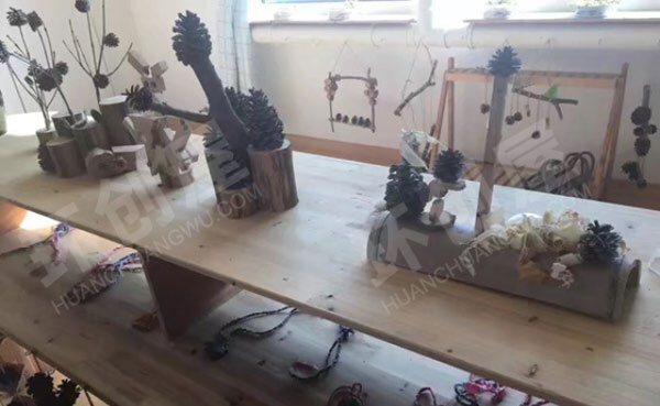 幼儿园田园清新作品展示图片