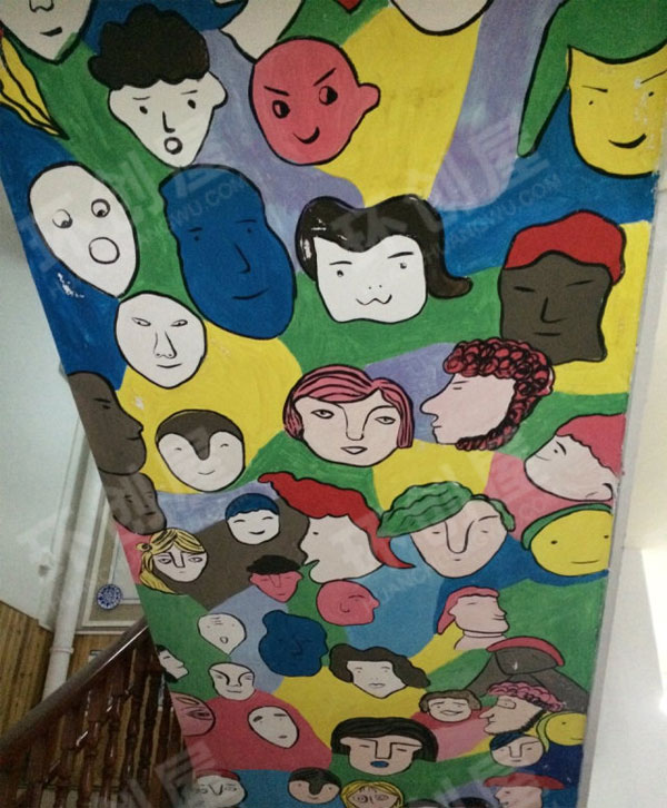 幼儿园中国风作品展示图片